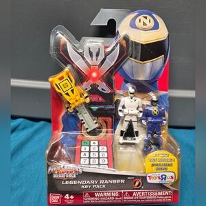 Power Rangers Megaforce Legendary Ranger Key Pack - Yellow, White, Blue